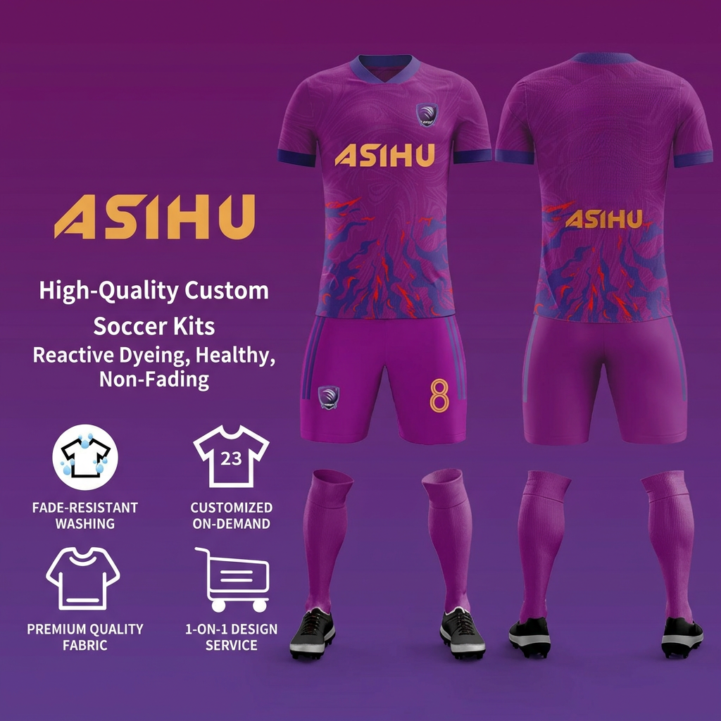 Dri-Fit Style Polyester Football Uniform Set - exonsport6