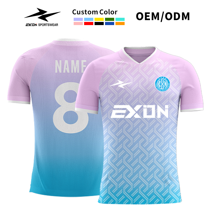 Vaporwave Sunset Gradient Training Kit - Pink/Teal Fusion - exonsport6